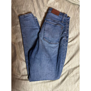 Madewell High Rise Skinny Jeans Blue Size 29